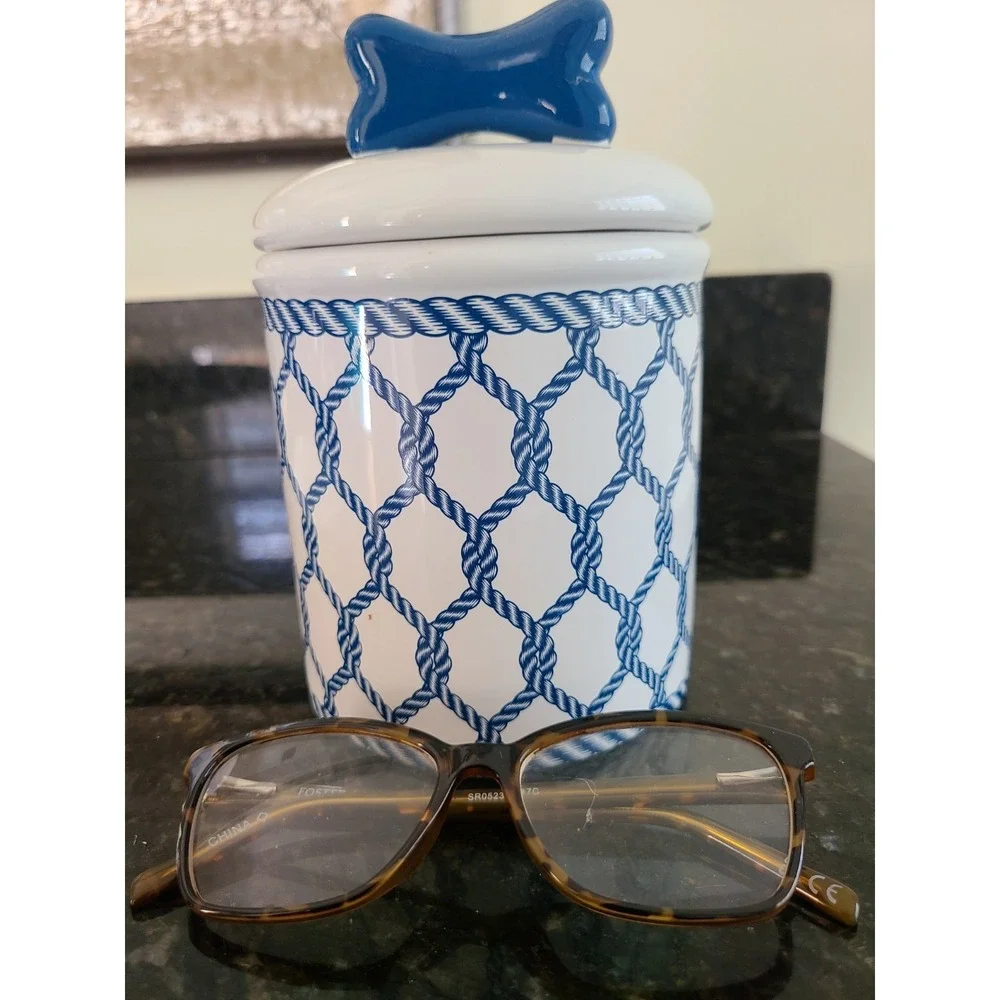 Treat/Food Jar Ceramic For Dogs Or Cats